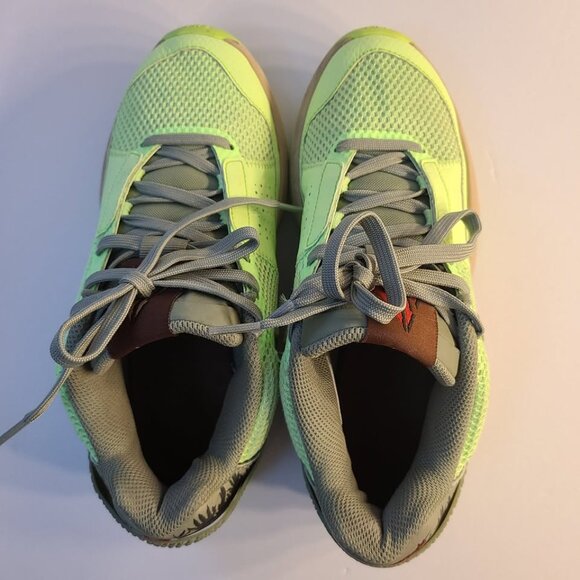 Nike Ja 1 Zombie Halloween Lime Blast Oil Green Black FD6565-300 Men's Size 6.5 - Picture 5 of 10